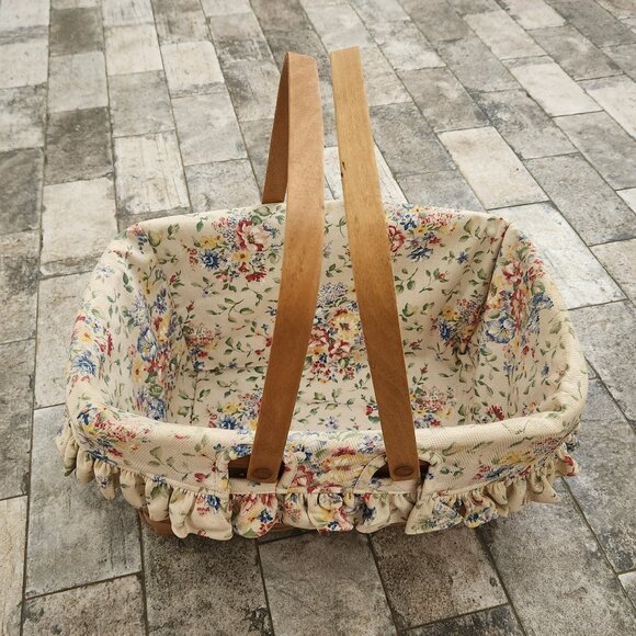 Longaberger Rectangular Gathering Basket with Double Handle - Picture 1 of 6